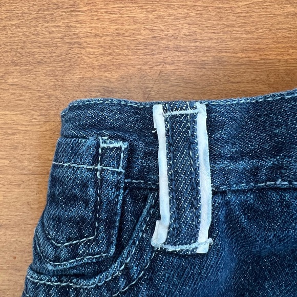 Harley-Davidson Blue Denim Skirt (Skort) with Appliqué Girls Size 18M - Picture 4 of 6